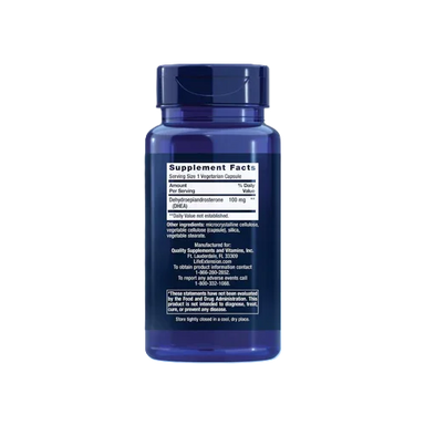 Life Extension DHEA 100mg 60 Veg Capsulas Informacion nutricional