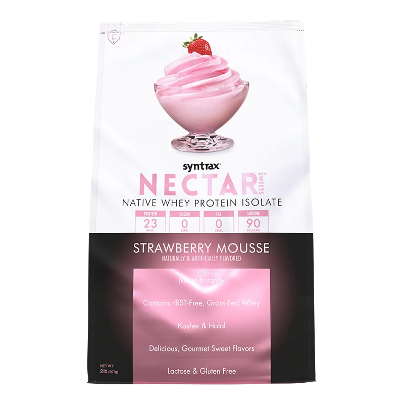 Syntrax Proteina Nectar 2 Lbs 32 servicios Strawberry Mousse