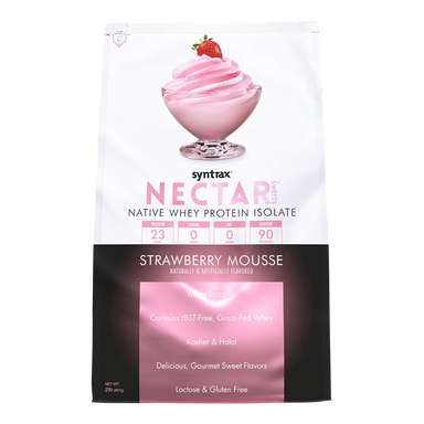 Syntrax Proteina Nectar 2 Lbs 32 servicios Strawberry Mousse