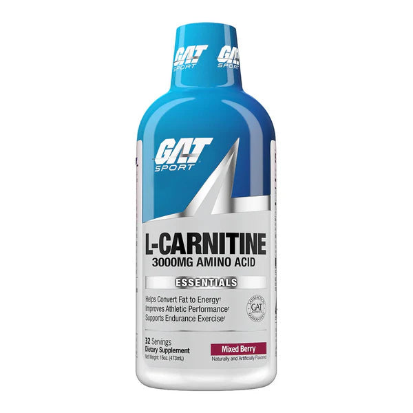 GAT Sport L-Carnitina 3000mg 473 ml 32 Servicios mixed berry