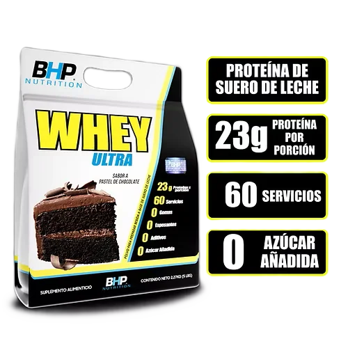 BHP Nutrition Proteina Whey Ultra 5Lbs chocolate