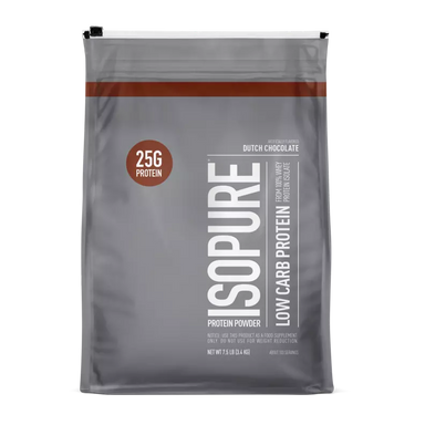 Isopure Proteina Low Carbs 7.5Lbs 103 servicios Chocolate