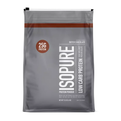 Isopure Proteina Low Carbs 7.5Lbs 103 servicios Chocolate