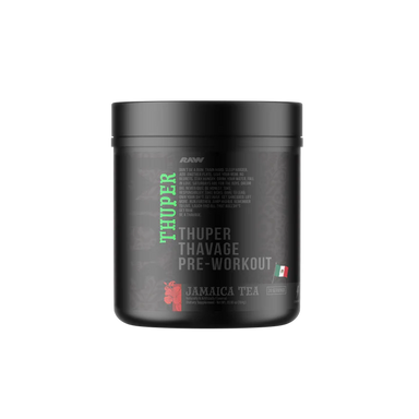 Raw Nutrition Bum Thuper Thavage Pre Entreno 20 Servicios Jamaica Tea