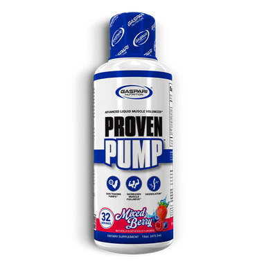 Gaspari Nutrition Proven Pump Pre Entreno 473.2ml 32 servicios mixed berry