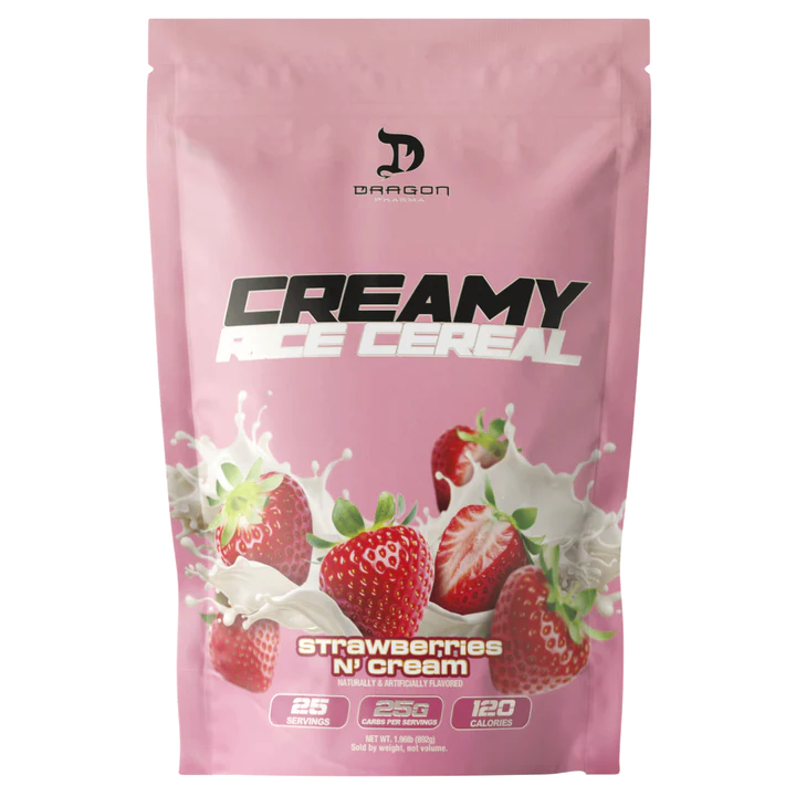 Dragon Pharma Creamy Rice Cereal 25 Servicios strawberries and Cream