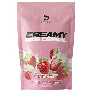 Dragon Pharma Creamy Rice Cereal 25 Servicios strawberries and Cream
