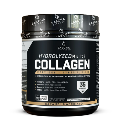 Sascha Fitness Colageno Hidrolizado 35 Servicios caramel macchiato