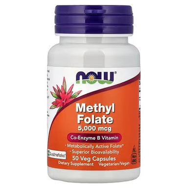 Now Foods Methyl Folate 5000 MCG 50 Veg Cap