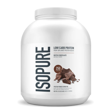 Isopure Proteina Low Carbs 4.5 Lbs 62 servicios Chocolate