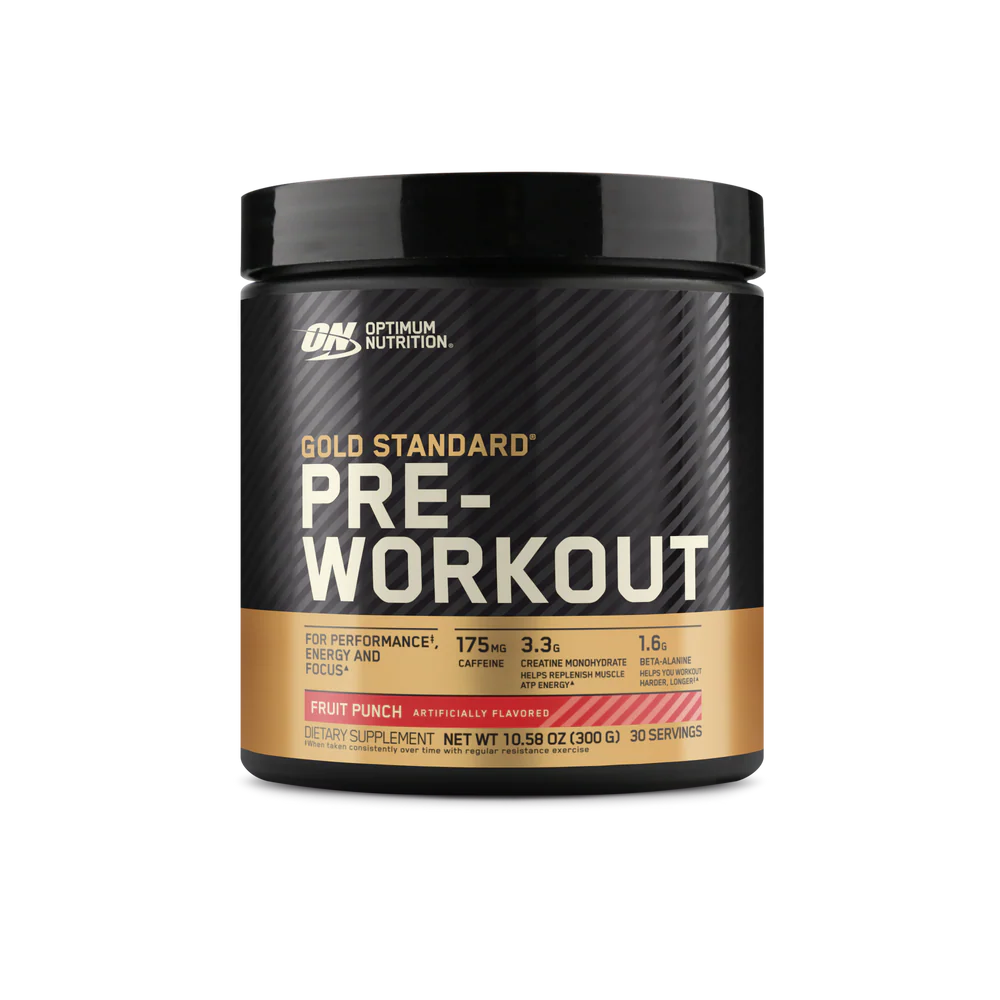 Optimum Nutrition Gold Standard Pre Entreno 30 Servicios ponche de frutas