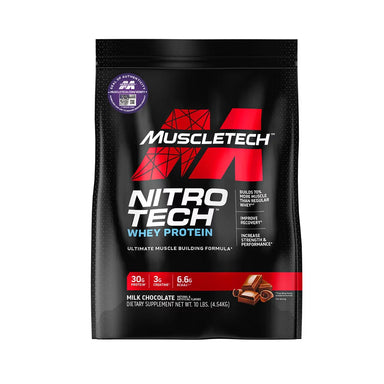 Muscletech Nitrotech whey 10 lbs Chocolate