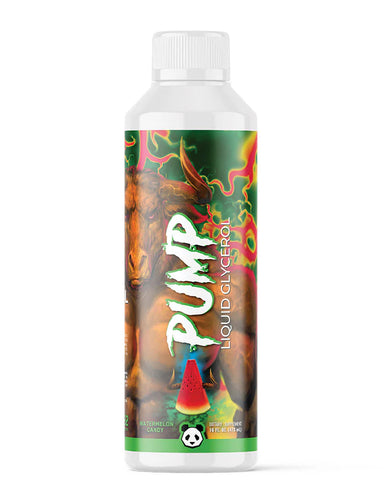 Panda Pump Glicerol Liquido 473 ml 32 Serv Watermelon Candy