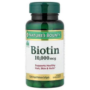 Nature´s Bounty Biotin 10,000 MCG 120 Capsulas