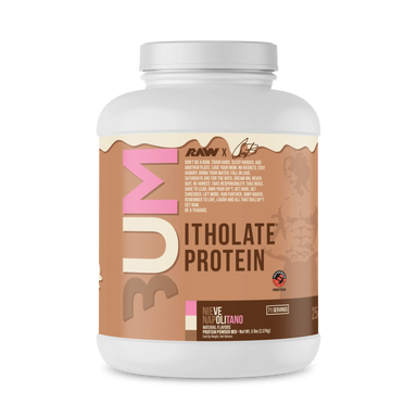 Raw Nutrition Proteina Bum Itholate Protein 5 Lbs 73 Servicios Helado napolitano