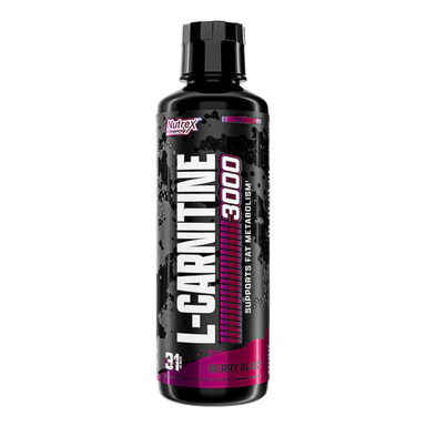 Nutrex Carnitina Liquida 3000mg 31 Servicios Berry Blast