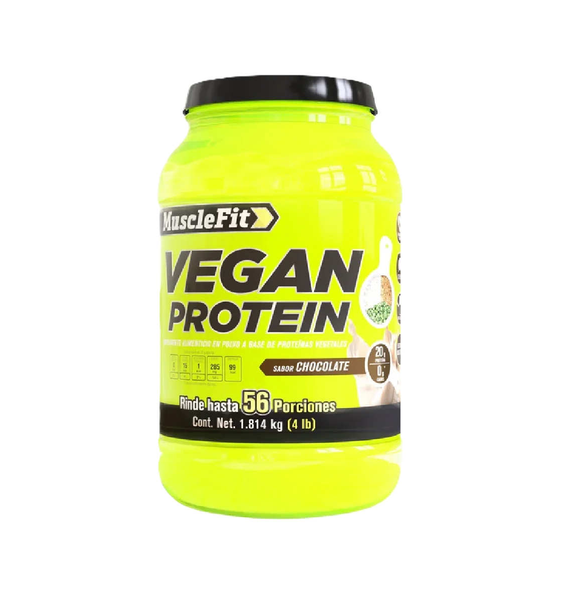 Musclefit Vegan Protein 4Lb - 56 servicios