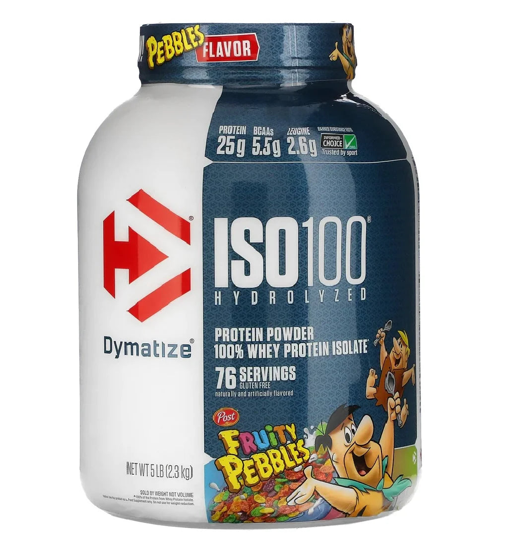 Dymatize Proteina ISO 100 5 Lbs 70 servicios Fruity Pebbles