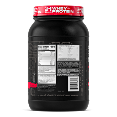 Muscletech Nitrotech 100% Whey Protein 2lb/21 servicios informacion nutricional