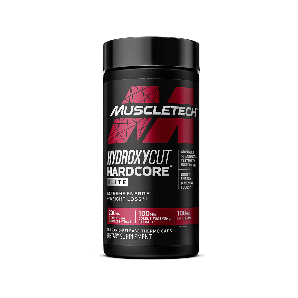 Muscletech Hydroxycut hardcore elite 100 caps