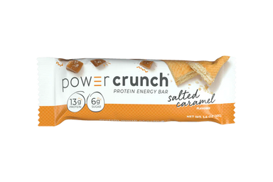 Power Crunch Barras de Proteina 12 Pack caramelo salado