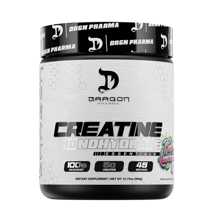 Dragon Pharma Creatina Con Sabor 306 Gr 45 Servicios Pink Lemonade