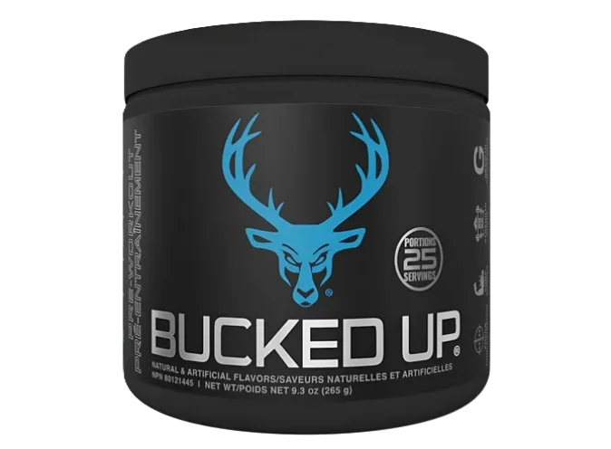 Bucked Up Pre Entreno 25 Servicios blue raz