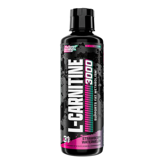 Nutrex Carnitina Liquida 3000mg 31 Servicios Fresa Sandia