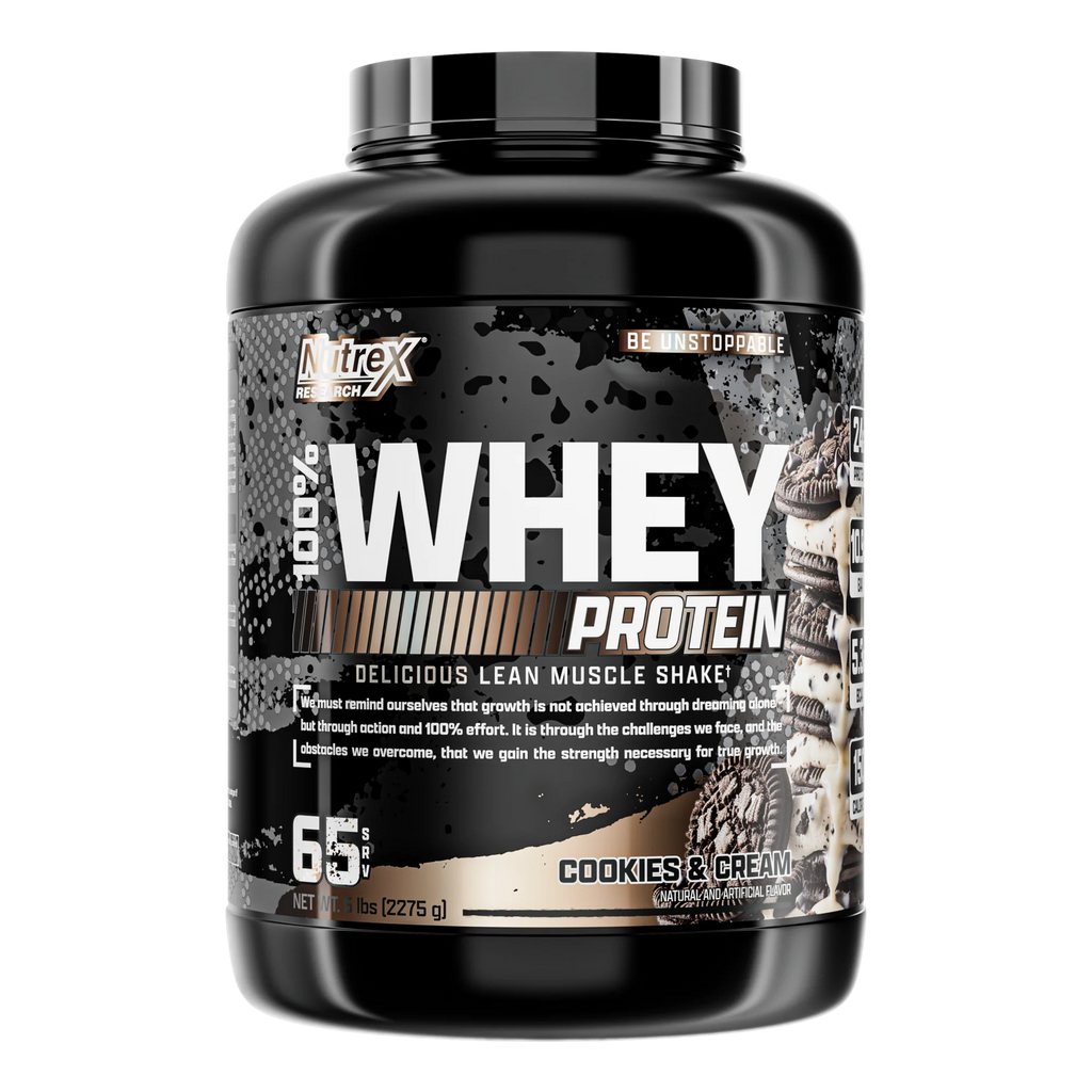 Nutrex Proteina 100% Whey 5 Lbs 64 Servicios cookies