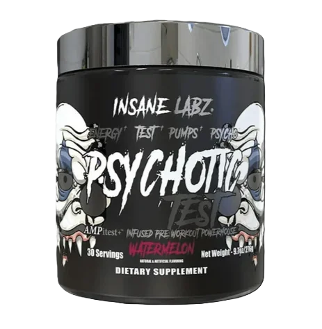 43 Supplements Creatina Monohidratada 1 Kg 200 Servicios Insane Labz Psychotic Test Pre Entreno 30 Servicios sandia