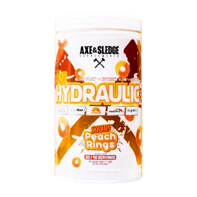 Axe & Sledge Hydraulic2 Advanced Pre Entreno 20/40 Servicios Sour peach rings