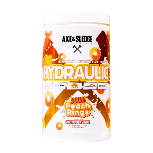 Axe & Sledge Hydraulic2 Advanced Pre Entreno 20/40 Servicios Sour peach rings