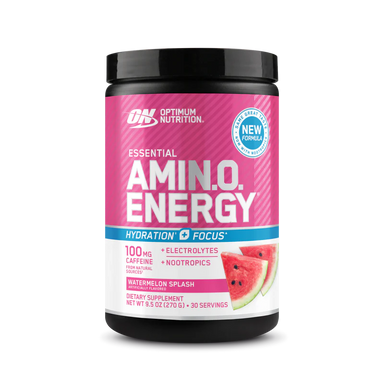 Optimum Nutrition Amino Energy Hydration + Focus 30 servicios sandia