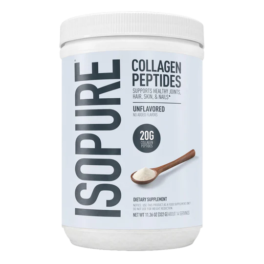 Isopure Péptidos de Colágeno 14 Servicios sin sabor Portada