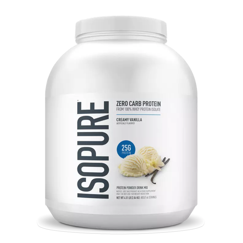 Isopure Proteina Zero Carbs 4.5 Lbs 66 servicios Vainilla