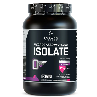 Sascha Fitness Proteina Isolate 2 Lbs 28 Servicios chocolate