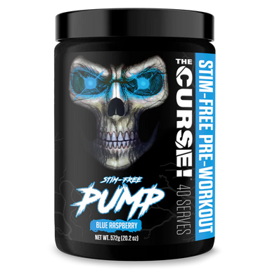 JNX Sports The Curse Pump Stim Free Pre Entreno 40 Servicios Blue Raspberry