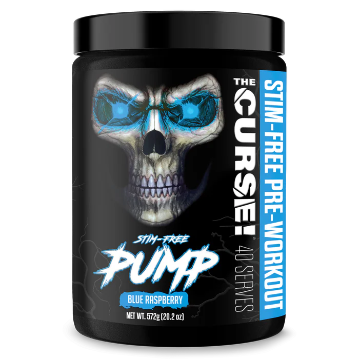 JNX Sports The Curse Pump Stim Free Pre Entreno 40 Servicios Blue Raspberry