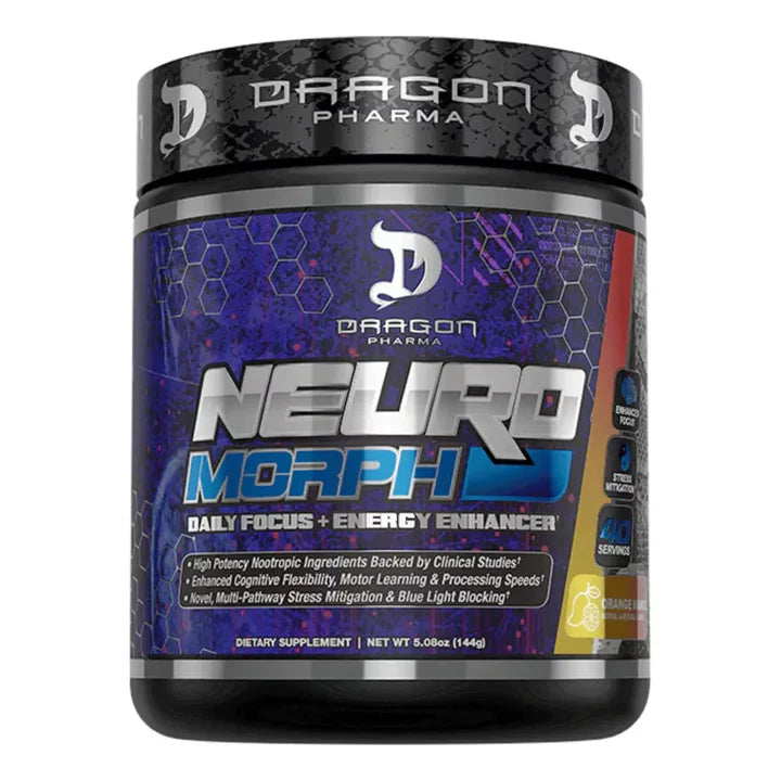 Dragon Pharma Neuromorph Pre Entreno 40 Servicios orange mango