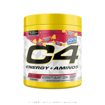 Cellucor C4 Energy + Aminos Jolly Rancher 30 servicios Cherry Portada