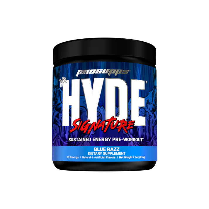 Prosupps Mr. Hyde Signature Pre Entreno 30 servicios blue razz