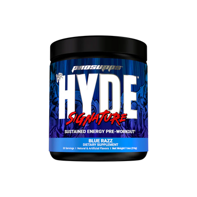 Prosupps Mr. Hyde Signature Pre Entreno 30 servicios blue razz