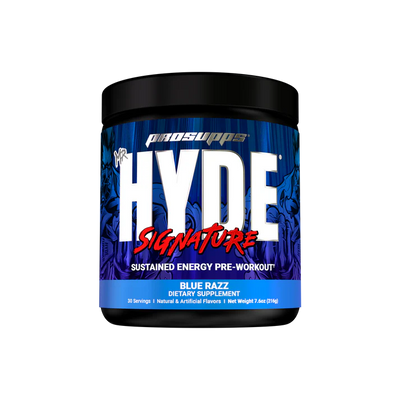 Prosupps Mr. Hyde Signature Pre Entreno 30 servicios blue razz