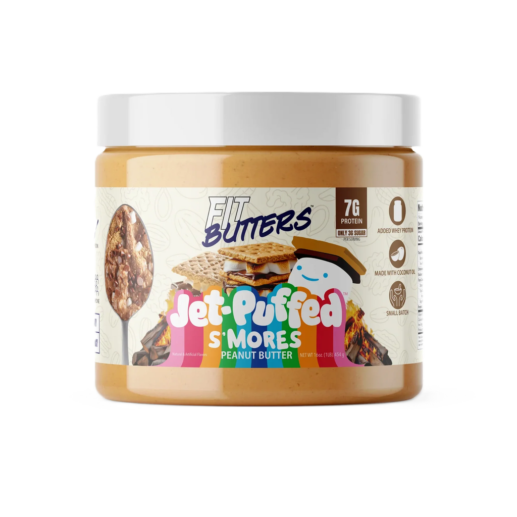 Fit Butters Mantequilla 454 Gramos Jet-Puffed S'mores