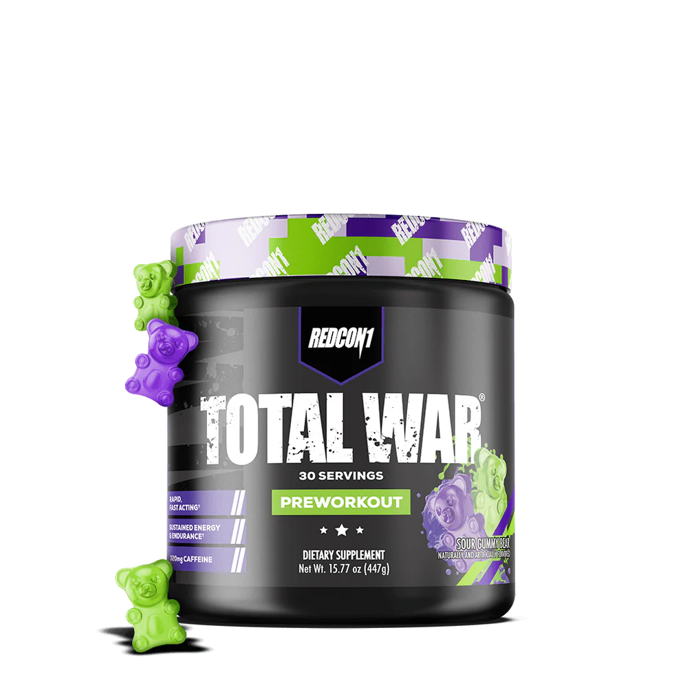 Redcon1 Total War Pre Entreno 30 Servicios sour gummy