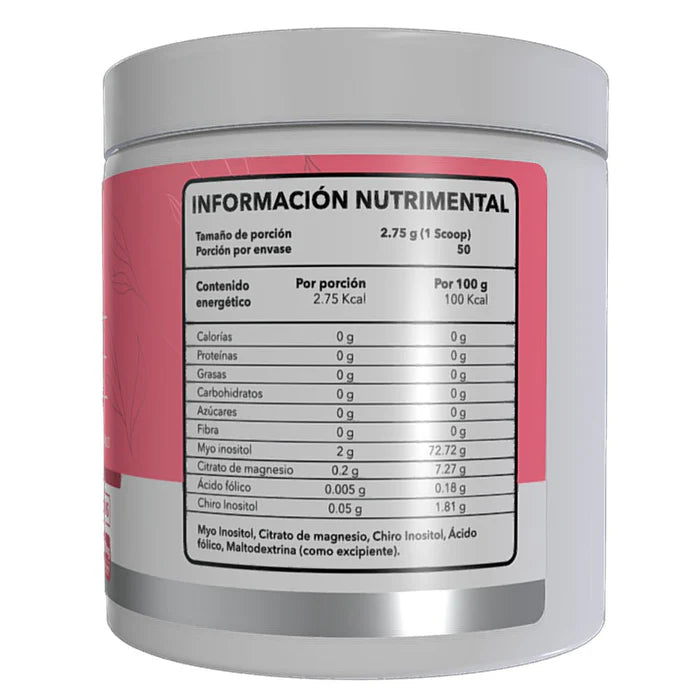 Essentials Femme Sabor Natural 50 Servicios informacion nutricional
