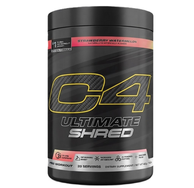 Cellucor C4 Ultimate Shred 20 servicios / 350gr Pre Entreno fresa sandia