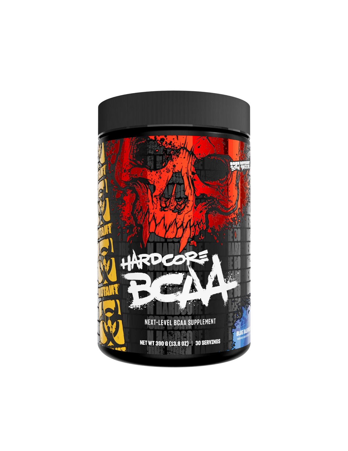 Mutant Hardcore Bcaa 390g 30 servicios Blue Raspberry