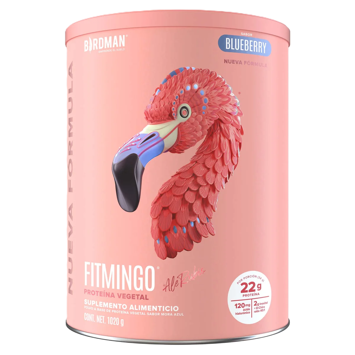 Birdman Proteina Fitmingo 1.02Kg blueberry