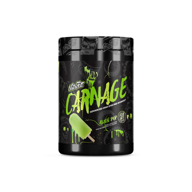 Nutrifitt Carnage Pre-Workout 21 Serv alien pop Portada